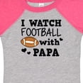 thumbnail image 4 of Inktastic I Watch Football with My Papa Boys Baby Bodysuit, 4 of 5