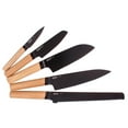 thumbnail image 3 of BergHOFF Ron Stainless Steel 6pc Knife Block Set, Natural, 3 of 9