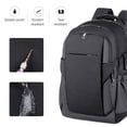 thumbnail image 2 of Mochila para portátil Bolsa de viaje de negocios resistente al agua con carga USB yeacher Mochila, 2 of 7