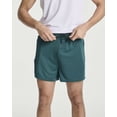thumbnail image 2 of 4 Pack: Men's 3" Inch Mesh Running Shorts with Zipper Pockets - Quick Dry Gym Athletic, 2 of 6