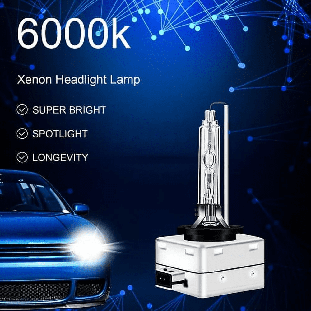 For Mercedes-Benz S550 2007-2013 D1S Xenon HID Headlight Bulbs Low Beam 35W 6000K White,2pcs