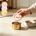 thumbnail image 7 of Pet Food Can Lids,Flexible Reusable Silicone Pet Food Can Cover,Airtight Leakproof Sealing Topper for Pet Canned Food Storage,Daily Pet Snack Preservation,3.54x3.54 Inch,Purple, 7 of 7