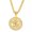 Gold, variant on Mens Silver Gold CZ Dollar Sign Pendant Necklace Punk Hip Hop Jewelry Chain 24"-Silver