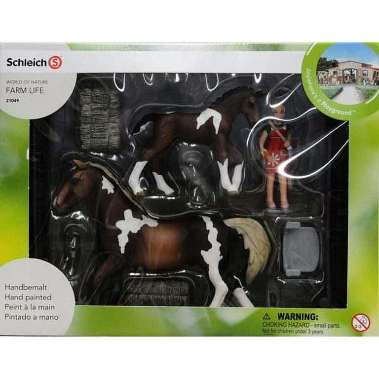 Schleich Farmland, Horse Feeding Playset