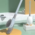 thumbnail image 4 of Inteprter Escobilla de baño de mano para baño, cocina, lavabo, depurador, apartamento, dormitorio, interior, pequeña herramienta de limpieza, Suministros de limpieza para el hogar Blanco Inteprter HA028523-02B, 4 of 6