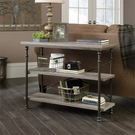 Sauder Canal Street Anywhere Console Table in Northern Oak