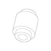 Genuine OE Kia Trailing Arm Bushing - 55543-3T200