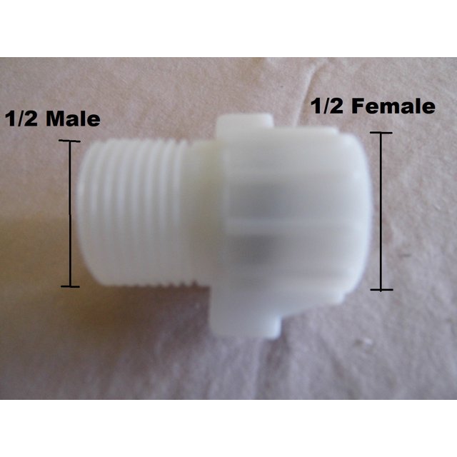 Small Water Filter for 1/2 inch Female Pipe Thread to 1/2 inch male for