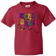 thumbnail image 3 of Inktastic Mardi Gras Beads Youth T-Shirt, 3 of 5