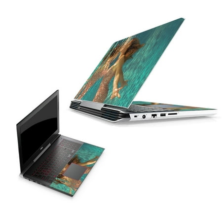 Skin Decal Wrap for Dell G5 Gaming Laptop sticker Aqua (The Best Laptop For Photography)