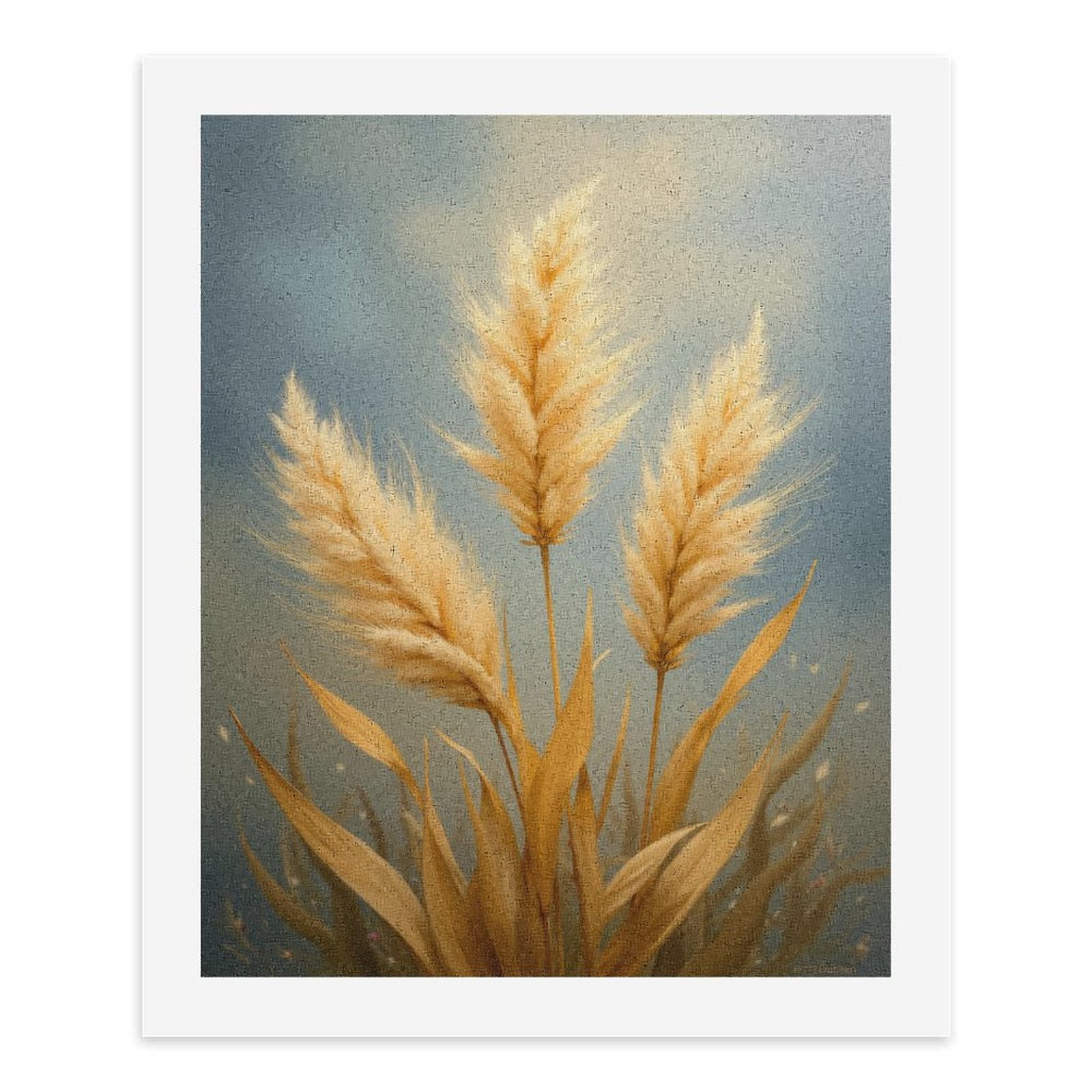 Paint By Numbers Kit for Adults Beginner - DIY Golden Wheat Abstract Art Canvas Painting Kits for Adults, Frameless Paint By Number for Adults for Home Wall Decor 16x20 Inch