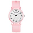 thumbnail image 1 of Reloj de cuarzo de moda casual para mujer Reloj con correa de cuero de silicona Estilo digital Wmkox8yii gfajkfgbkjabf1699, 1 of 1
