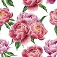 thumbnail image 3 of Peonies Wallpaper Peel-and-Stick - 25"W x 125"H, 3 of 3