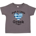 thumbnail image 3 of Inktastic Just a Little Greek Heritage Boys or Girls Toddler T-Shirt, 3 of 5