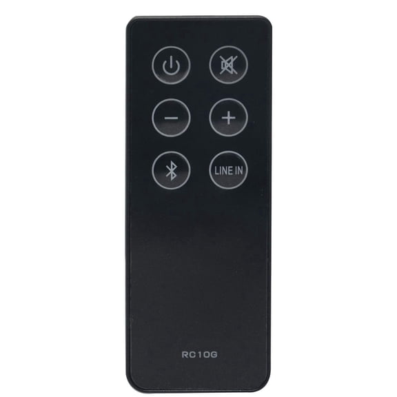 1 x RC10G Remote Control-Black