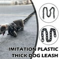 thumbnail image 2 of Imitation Plastic Large Iron Chain Thick Dog Leash Dog-walking Supply Creat B9Y5, 2 of 9