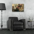 thumbnail image 5 of Epic Art 'Summer Garden' by Jeanette Vertentes, Acrylic Glass Wall Art, 24"x16", 5 of 9