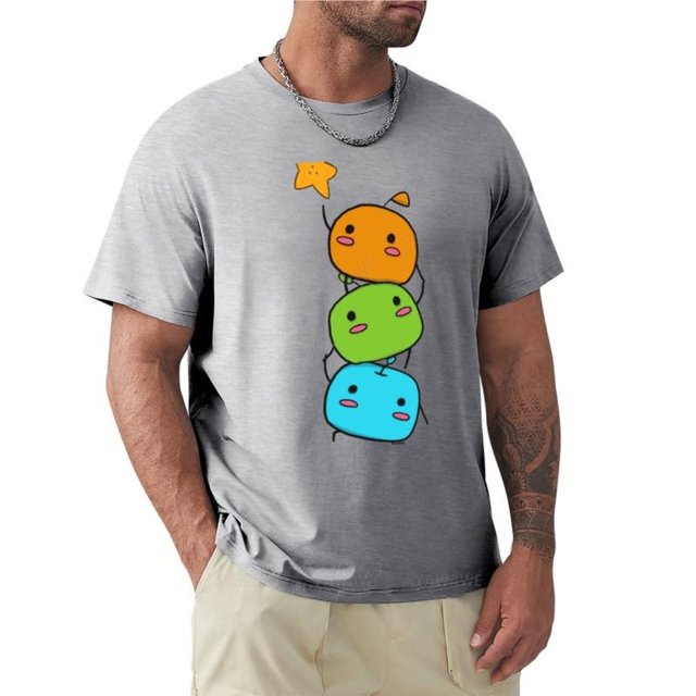 Camiseta de manga corta para hombre Camisa lisa de s Stardew Valley Verano