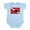 Sky Blue, variant on CafePress - Shark Diving Flag Infant Bodysuit - Baby Light Bodysuit, Size Newborn - 24 Months