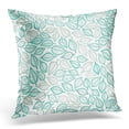 thumbnail image 1 of BSDHOME Taie d'Oreiller Blanche Automne Colorée avec Feuilles en Bleu Nature Colorée Housse de Coussin 20x20 Pouces, 1 of 1