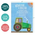 thumbnail image 4 of Tree-Free Greetings Birthday Greeting Card 2 Pack, 100% Recycled Paper, 5x7, Wisdom from a Tractor (GT61553), 4 of 7