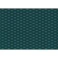 thumbnail image 1 of Ahgly Company Indoor Rectangle Patterned Dark Cyan Green Area Rugs, 5' x 7', 1 of 6