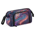 thumbnail image 2 of Nylon Fish Mouth Pencil Case with Large Capacity Zipper Pencil Pouch Vibrant Colors Dragon Pencil Bag Organizers, 2 of 7