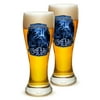 Pilsner â€“ Firefighter Gifts for Men or Women â€“ 343 You Will Never Be Forgotten Beer Glassware â€“ Barware Glasses Set of 2 (23 Oz)