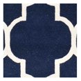 thumbnail image 2 of Safavieh Chatham Dark Blue Contemporary Rug - Round 4', 2 of 2