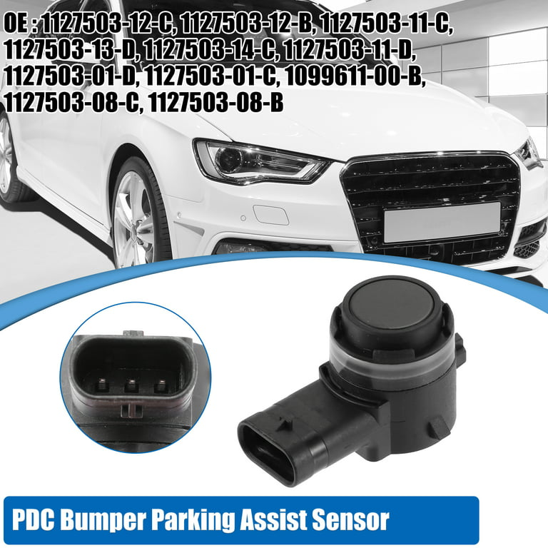 Front Rear PDC Bumper Backup Parking Sensor Fit for Tesla S 2016-2021 for  Tesla 3 Y 1127503-11-D 