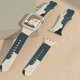 thumbnail image 5 of Correa de reloj de silicona con impresión en color de repuesto, correa de reloj de pulsera de liberación rápida para IOS Watch 6 7, 5 of 5