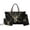Black and Green - Deer Camo American Flag, variant on DISNIMO Owl Flower Print Handbag and Wallet with Cosmetic Bag Large Tote Handbag for Women PU Leather Hobo Purse with Zipper Closure for Ladies