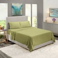 thumbnail image 5 of Clara Clark Full Size Bed Sheets Set - Deep Pocket 4 Piece - 1800 Hotel Luxury Soft Double Brushed Microfiber, Sage Green, 5 of 7