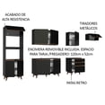 thumbnail image 4 of Cocina Integral Completa Modular Madesa Reims 320cm Negro 04, 4 of 10