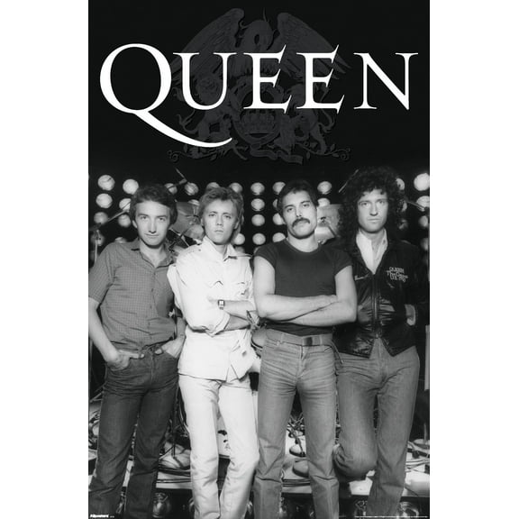 Queen - The Band Wall Poster, 22.375" x 34"