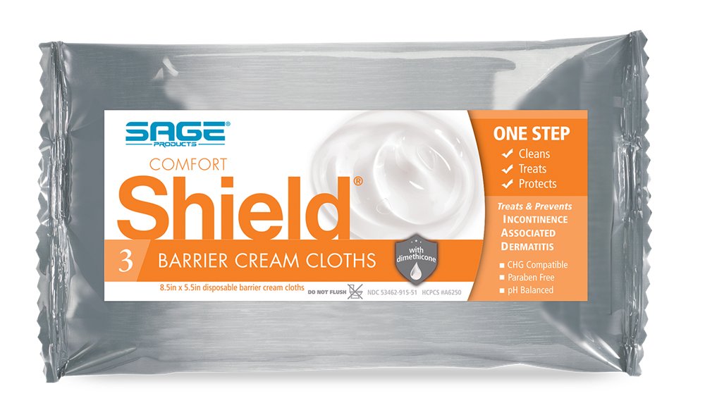 Comfort Shield Care Wipe Soft Pack Dimethicone, Unscented, 7502 One