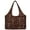 Brown Leopard Print, variant on Fashion Work Tote Handbag With Wet Compartment And 13.3 Laptop Document Compartment