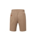 thumbnail image 3 of Lmnyox Mens Casual Shorts Loose Plain Elastic Waist Cotton Linen Shorts Vintage Summer Beach Shorts with Pocket, 3 of 6