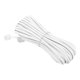 thumbnail image 3 of White Male 6P2C RJ11 Plug Telephone Fax Modem Line Cable, 14M for Landline Telephone, 3 of 5