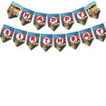 thumbnail image 5 of Roblox Virtual World Party Decorations Set, Game Robot Banner Balloons Swirls Cake Toppers, 5 of 5