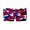 A-CE1486, variant on Men's Camo Print Swim Briefs Mid Rise Smooth Cut Summer Beach Vacation Swim Bottoms