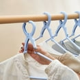 thumbnail image 6 of Windproof Clothes Hanger Multipurpose Plastic Hangers Spiral Rack Pants Heavy 5 Pcs, 6 of 6