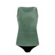 thumbnail image 4 of Traje de baño de bikini liso sin mangas para mujer, traje de baño push-up acolchado, conjuntos de blusa de traje de baño de poliéster para mujer, 4 of 4