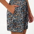 thumbnail image 3 of Women's Floral Smocked Romper, Sleeveless Square Neck, Pockets, Summer Jumpsuit, 3 of 5