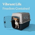 thumbnail image 4 of Vibrant Life Medium Hard-Sided Pet Carrier, Black and Gray, 50 lb Limit, 4 of 9