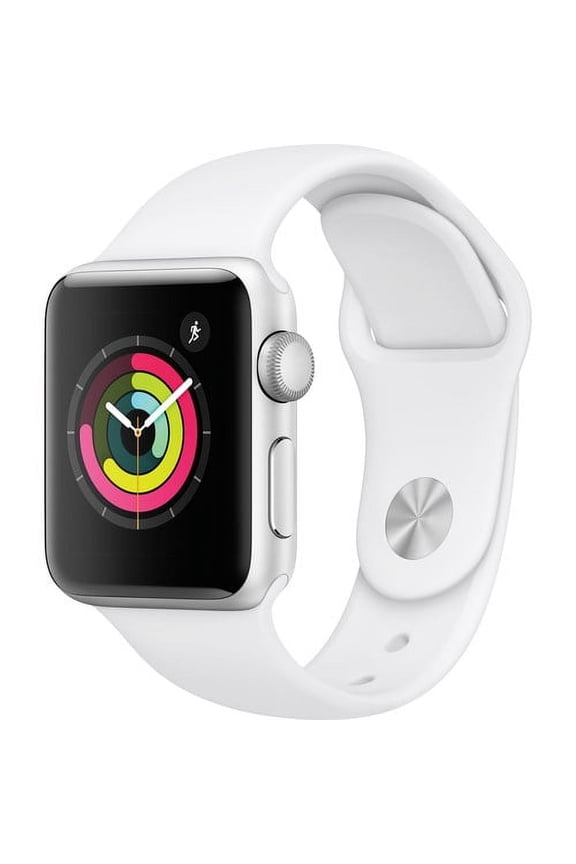 Restored Apple Watch Series 3 GPS - 38mm - Sport Band - Aluminum Case (Refurbished)