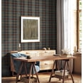 thumbnail image 5 of Harry & Grace Americana Thornbury Tailored Plaid Peel and Stick Wallpaper - 20.5 in. W x 18 ft. L Roll, 5 of 7