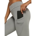 thumbnail image 4 of High Waist Yoga Pants with Pockets for Women 4 Way Stretch Yoga Leggings Workout Running Pants, 4 of 5