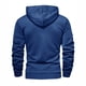 thumbnail image 3 of MHFRRA Sudadera con Capucha Informal para Hombre, Moderna, Cómoda, de Mezcla Suave, de Manga Larga, para Uso Diario Azul, 3 of 3