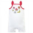 thumbnail image 4 of Touched by Nature Baby Girl Organic Cotton Rompers 3pk, Fruit, 3-6 Months, 4 of 4